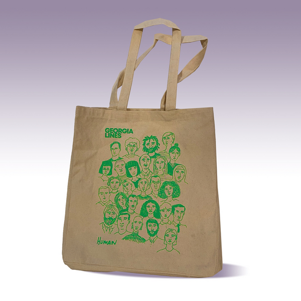 GEORGIA LINES - 'HUMAN' - TOTE BAGS