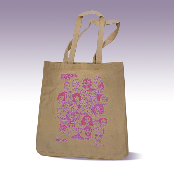 GEORGIA LINES - 'HUMAN' - TOTE BAGS